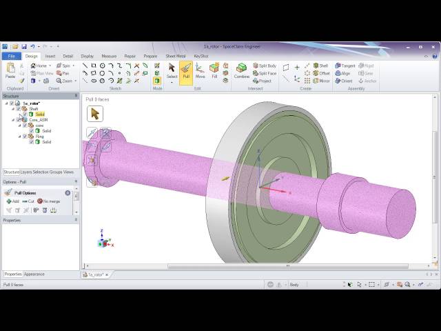 SpaceClaim Tutorials: Assemblies 1 - Structure Tree