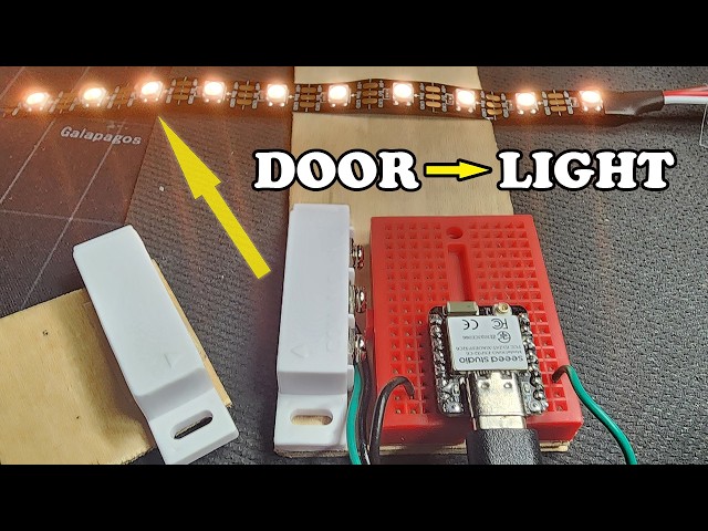 DIY Zigbee Smart Home with ESP32-C6: Door Sensor, Lights & Temperature