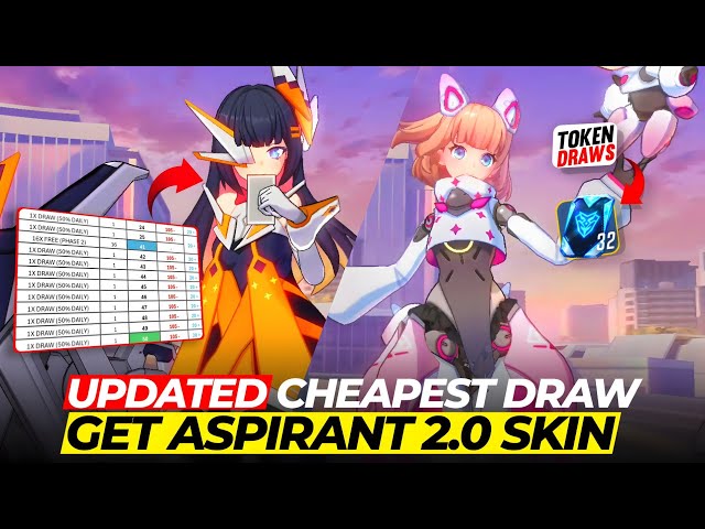CHEAPEST WAY DRAW GET ASPIRANT 2.0 SKIN RESALE | ASPIRANT 2.0 EVENT MLBB