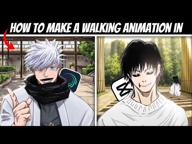 How to Make a Walking Animation on CapCut & Alight Motion 