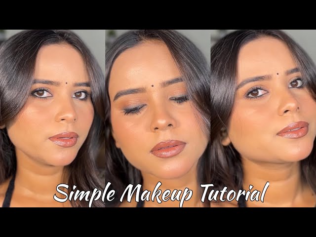 Simple Makeup Tutorial✨ || Makeup by Manisha || Makeup Tutorial || Makeup with Affordable Product ||