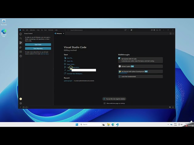 Créer un dépôt à partir d’un template GitHub et le cloner dans VS Code