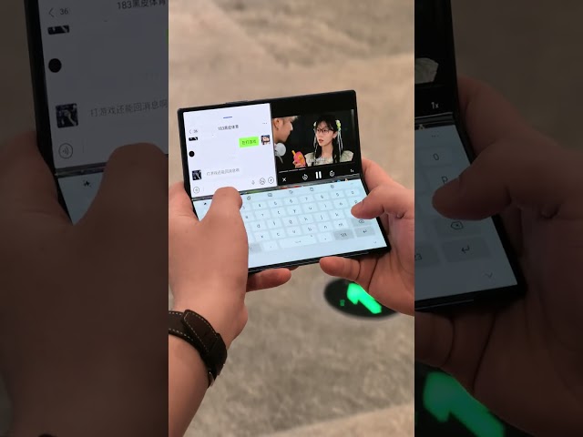 I heard the iPhone duo cant split the screen?Lets take a look at Samsungs divine operation  ...
