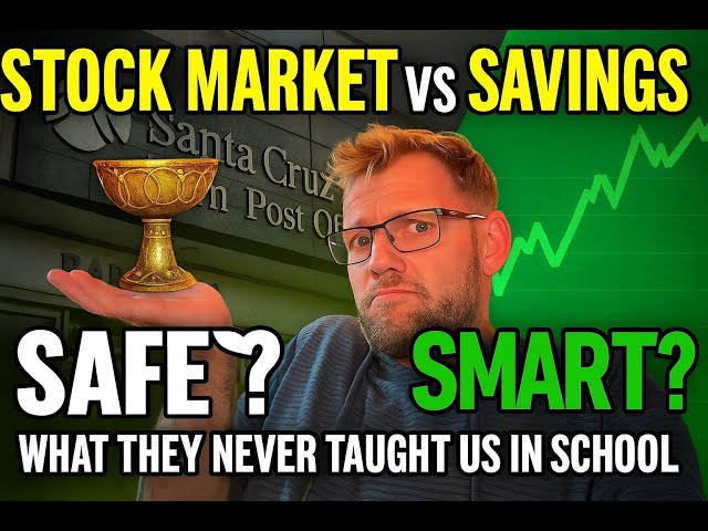 Stock Market vs Savings: What They Never Taught Us in School