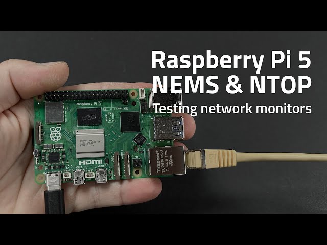 Raspberry Pi Network monitor system