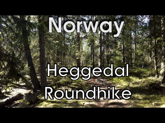Roundhike Heggedal - Underlandsåsen (Norway, 4K)