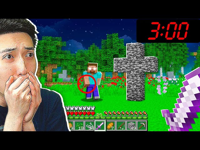 Testing Scary Minecraft Myths at 3:00 AM..
