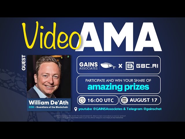 GAINS AMA with Guardians of the Blockchain