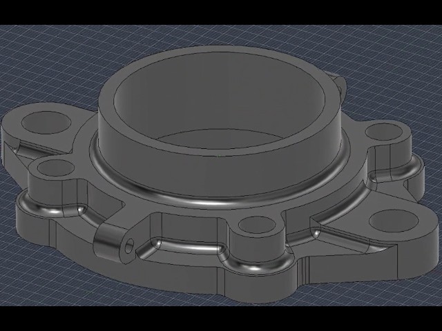 Coupling Housing in Autodesk Fusion