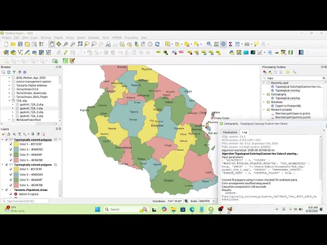 Admin Map Making Tutorial in QGIS (2/2)