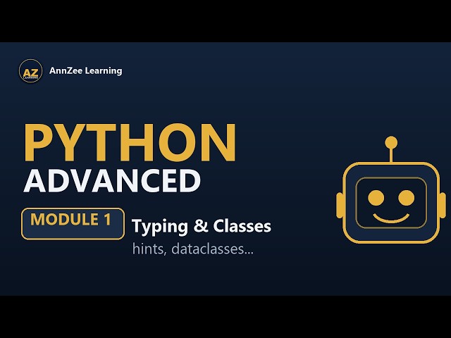 Python Advanced #1 | Type Hints, dataclasses, Properties & ABCs