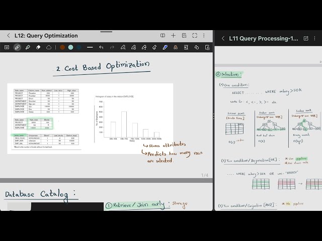 CSE370 L12(Part 1): Query Optimization 