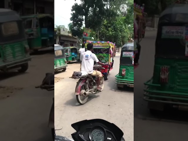 Crazy biker