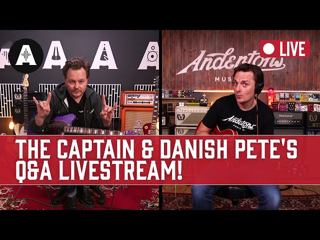 The Captain & Danish Pete's Q&A Livestream!