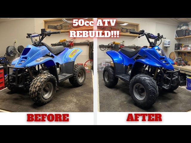 Fixing up a 50cc Coolster ATV that has been sitting for years!