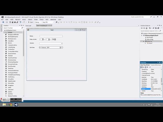 Learn VB.Net Form Application in 13 minutes