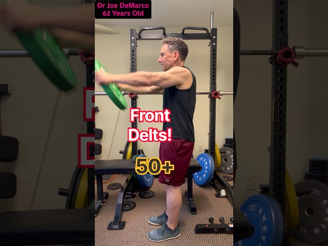 Over 50 Training: Front Delts Edition! #fitness #shoulder