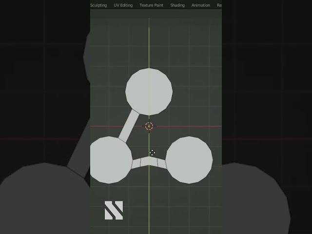 Blender tip#63 How would you model this? #blenderforbegginer #tips