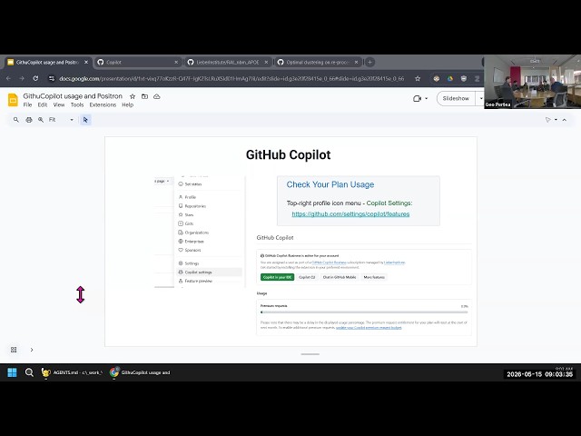 [2026-05-15] Github Copilot uses, LLM context management and tools in Positron