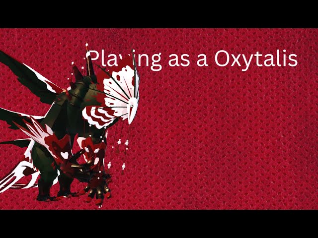 Playing as a Oxytalis! (creatures of sonaria)