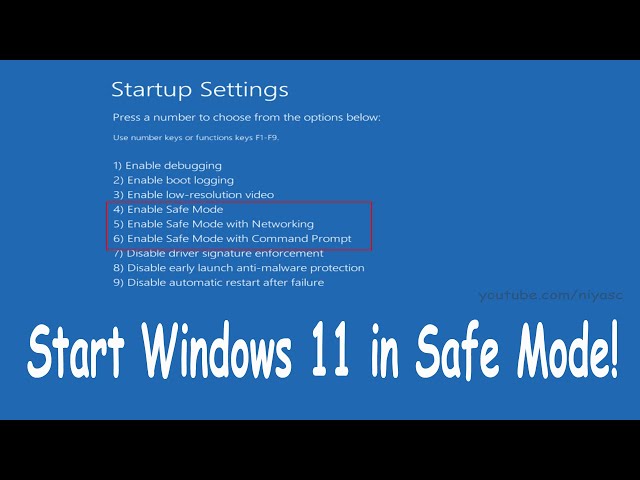 How to Boot into Safe Mode on Windows 11