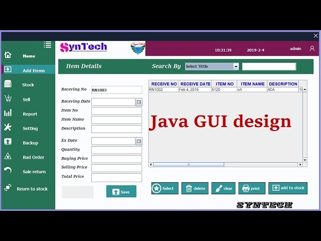 java modern gui design in netbeans - java swing gui design