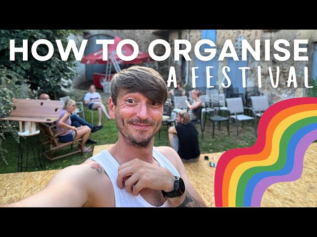 Queer Château Diaries : Planning A Dance Festival - Part 1 - week in my life