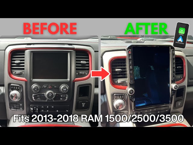 This 2016 Ram 1500 Gets a Huge Android Head Unit | How to Install
