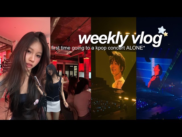 a week in KL vlog 🧸: first SOLO kpop concert, influencer events, meeting with friends