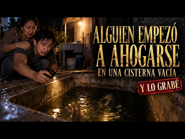 ALGUIEN EMPEZÓ A AHOGARSE EN UNA CISTERNA VACÍA… Y LO GRABÉ