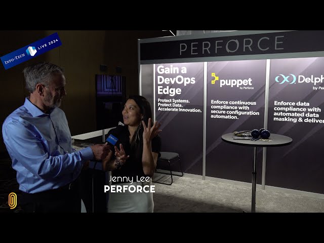 Forge a DevOps Edge with PERFORCE Jenny Lee at Info Tech LIVE