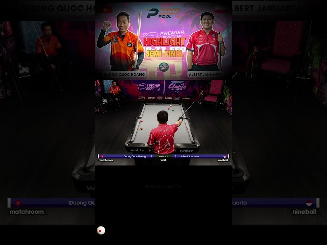 Rack 8 | Duong Quoc Hoang vs Albert Januarta | Premier League Pool