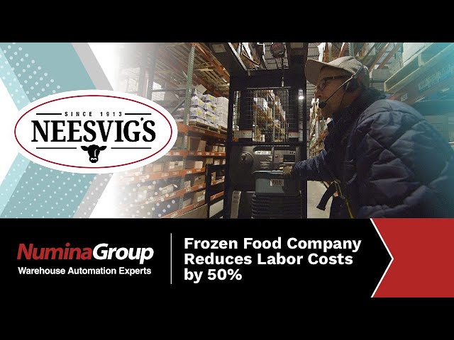 Warehouse Automation Solution Helps Frozen Food Company Reduce Labor Costs by 50%