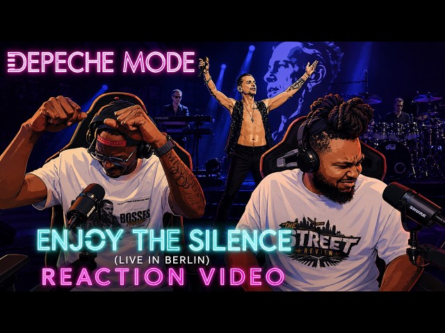 Awesome! Our First Time Hearing Depeche Mode - Enjoy the Silence (Live) Reaction Video