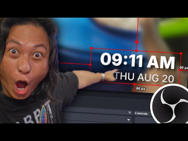 Put a CLOCK in your OBS setup! — EARTH SHATTERING OBS PLUGIN!