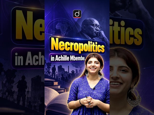 Necropolitics by Achille Mbembe. Daily live @11am #UGC_NET #NTAUGCNET #AchilleMbembe #Necropolitics