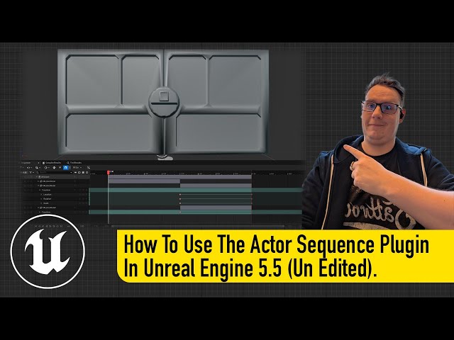 How To Animate Components Inside Individual Actors With Unreal Engine 5.5 (Youtube Members)