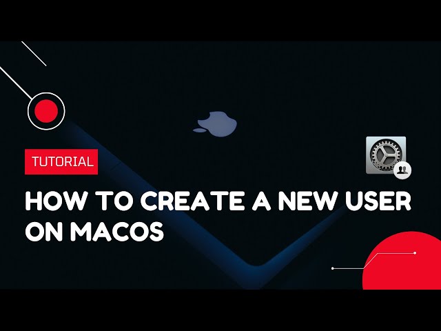 How to create a new user on macOS | VPS Tutorial
