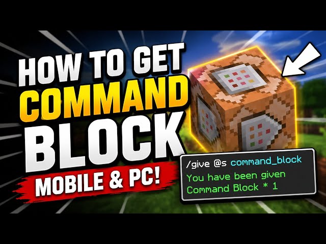 How to get command block in minecraft bedrock  