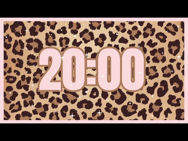20 Minute Timer- Deep Focus for Relaxing, Studying and Working