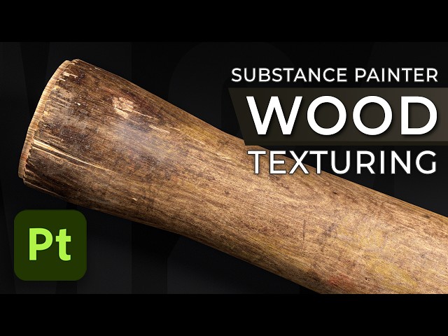 Realistic Wood in Substance Painter | M24 Grenade Texturing