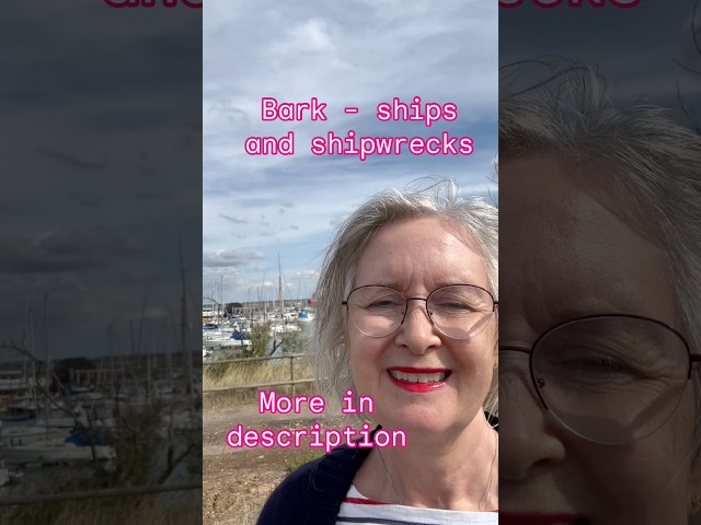Bark - Shakespeare and ships. #englishtutor #readingeanglish #shakespeare #language