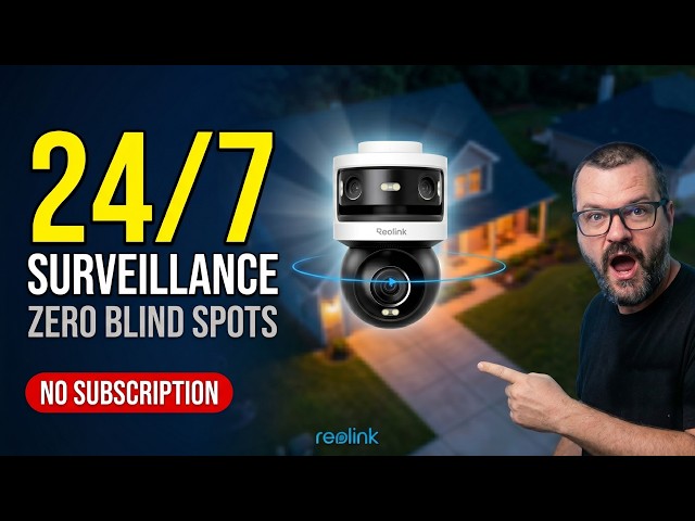 I Replaced 2 Security Cameras with ONE: Reolink OMVI 3i