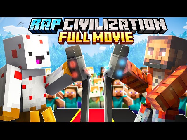 I Joined Minecraft's RAP Civilization [FULL MOVIE]