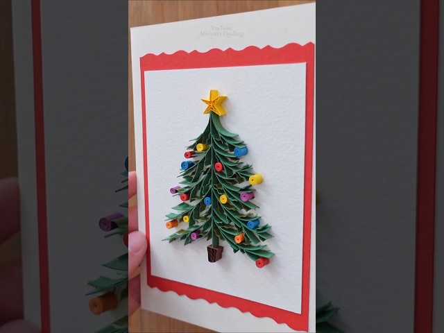 EASY Quilling Christmas Tree
