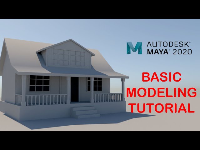 Autodesk Maya House Modeling Tutorial
