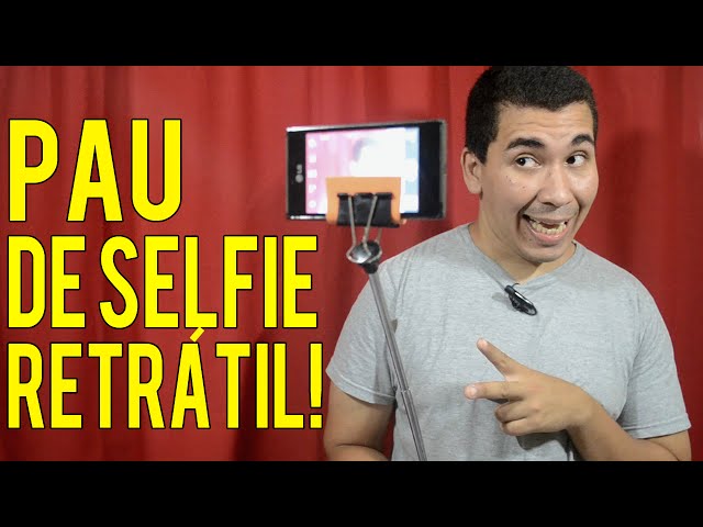 How to make a retractable selfie stick that fits in your backpack! (monopod)