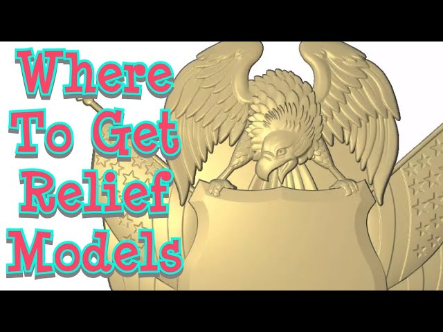Where to get 3d relief models for your CNC router