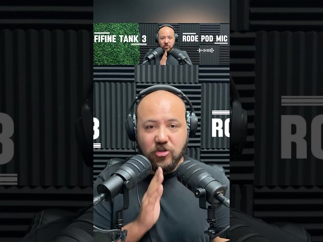 🔉WHAT SOUNDS BETTER??? TANK 3 VS Rode Pod Mic