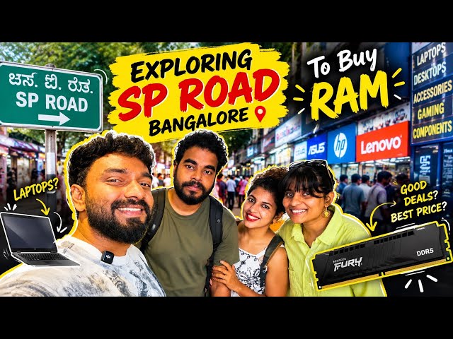 SP Road Bangalore la RAM Vanga Ponoma! 😱🔥 Best Price Kedaichucha? | Bangalore Tech Shopping
